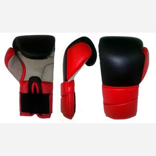 pvc leather boxing gloves